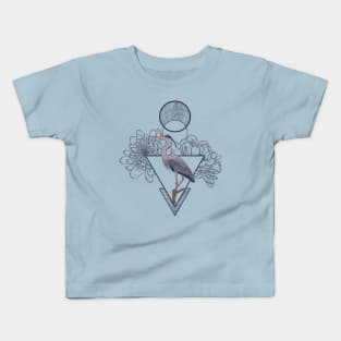 Blue Heron Kids T-Shirt